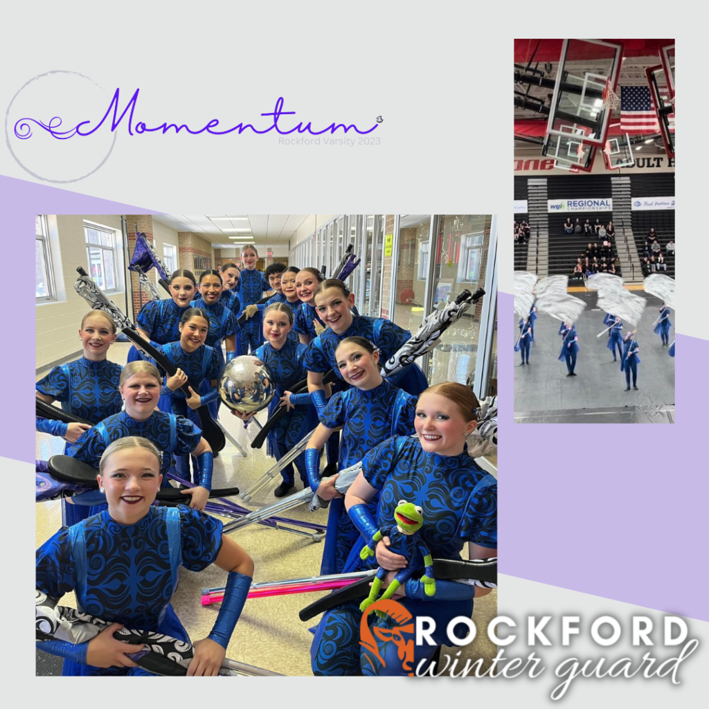 Winter Guard at WGI Regionals 2023 Rockford Bands Rockford, Michigan